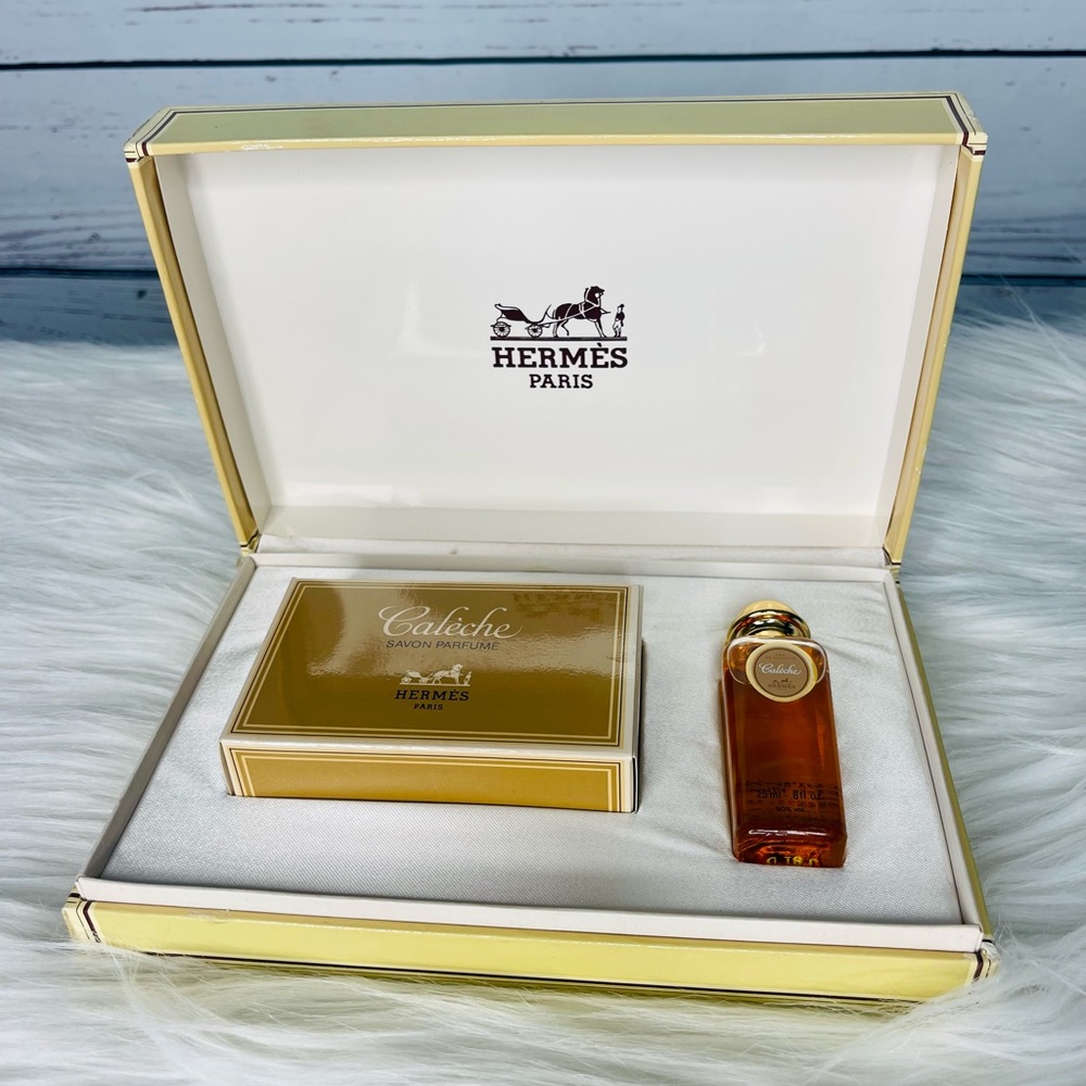 ⛔️SOLD⛔️Hermes Calèche soap and eau de toilette